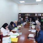 ترأس مدير الجامعة اجتماعا رفقة اطارات وخبراء من وزارة الصيد 4