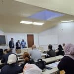 مشاركة مدير الجامعة طلبة مركز بن عكنون يوم دراسي حول الصفقات العمومية 4