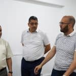 زيارة تشجيعية لمدير الجامعة إلى طلبة ufc الذين يجرون دورة تكوينية 1