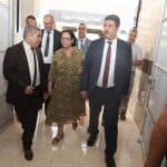 مدير الجامعة يعاين رفقة ضيوفه المعرض الخاص بالمؤسسات الناشئة للجامعة 5