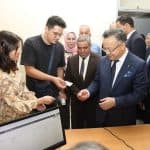زيارة تفقدية لوزير التعليم العالي والبحث العلمي إلى جامعة التكوين المتواصل 3