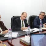 إجتماع وزير التعليم العالي والبحث العلمي بالديوان الوطني للخدمات الجامعية 3