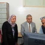 زيارة مدير الجامعة ومرافقيه إلى مقر مركز التكوين المتواصل بسطيف 2