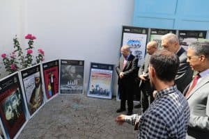 مشاركة مدير الجامعة في الحفل المقام بمناسبة يوم العلم بمؤسسة إعادة التربية بالقليعة 3