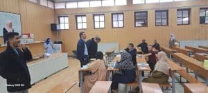 انطلاق امتحانات التوظيف الخارجي والترقية المهنية في مختلف مراكز الجامعة 1