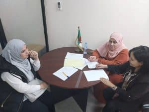اجتماع لجنة الانتقاء الاولي لحاملي المشاريع بمركز تطوير المقاولاتية لجامعة التكوين المتواصل ديدوش مراد 3