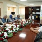إشراف مدير الجامعة على تنصيب الفرع النقابي للاتحاد العام للعمال الجزائريين 5