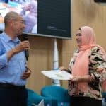 إشراف مدير الجامعة على توزيع شهادات نهاية الدورة التكوينية الرابعة المنظمة من قبل مركز دعم المقاولاتية 2