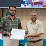 إشراف مدير الجامعة على توزيع شهادات نهاية الدورة التكوينية الرابعة المنظمة من قبل مركز دعم المقاولاتية 3