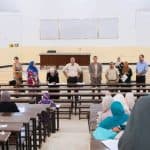 زيارة مدير الجامعة لمركز بوزريعة 3