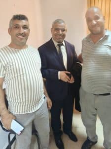 زيارة مدير الجامعة لمركز تيسمسيلت 1