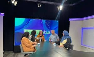 استقبال البروفيسور الكساندرا توراك من الجامعة الامريكية بجامعة التكوين المتواصل 1