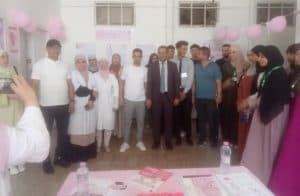 جامعة التكوين المتواصل تواصل حملاتها التحسيسية في إطار أكتوبر الوردي عبر مختلف مراكزها الجامعية 2