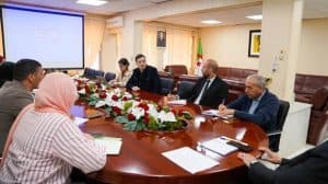 اجتماع تنسيقي بين جامعة التكوين المتواصل ومؤسسة Proxylan 1