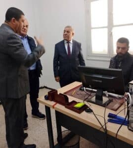 زيارة تفقدية لمدير الجامعة إلى مركز المسيلة 3