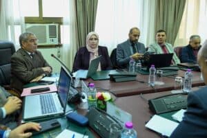 الاستماع لمدير الجامعة من طرف لجنة التربية والتعليم العالي والبحث العلمي والشؤون الدينية 1