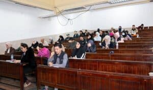 زيارة تفقدية لمدير الجامعة الى مركز التكوين المتواصل الجزائر شرق 3