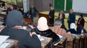 زيارة تفقدية لمدير الجامعة الى مركز التكوين المتواصل الجزائر شرق 4