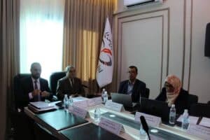 مدير الجامعة يترأس أشغال مجلس إدارة المدرسة العلبا للصحافة وعلوم الإعلام 1