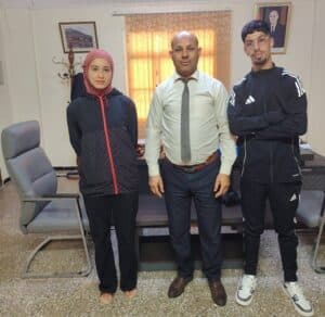 جامعة التكوين المتواصل تشارك في فعاليات الألعاب الوطنية الجامعية المنظمة ببسكرة 1